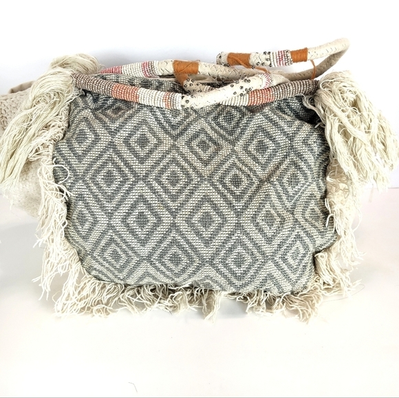 Merona Handbags - Merona boho fringe beaded bag